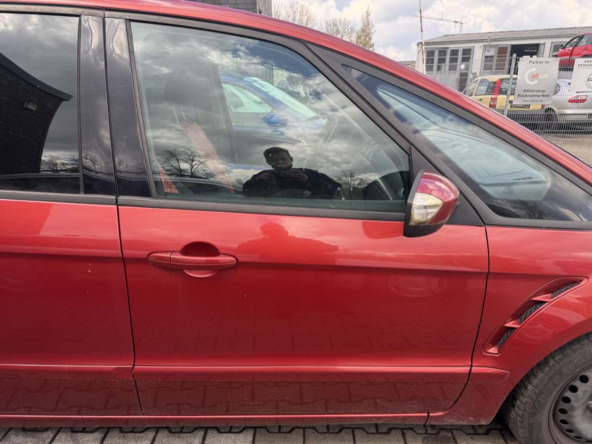 Ford Galaxy 2 original T&uuml;r vorn rechts Tango Rot Rohbau Bj.2006